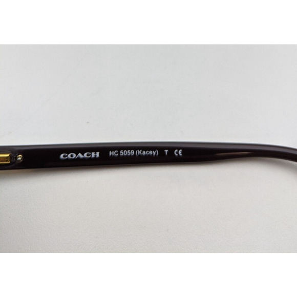 🕶️Coach HC5059 Kacey Eyeglasses 52/18 135 /KAO434🕶️​​ - Picture 4 of 9